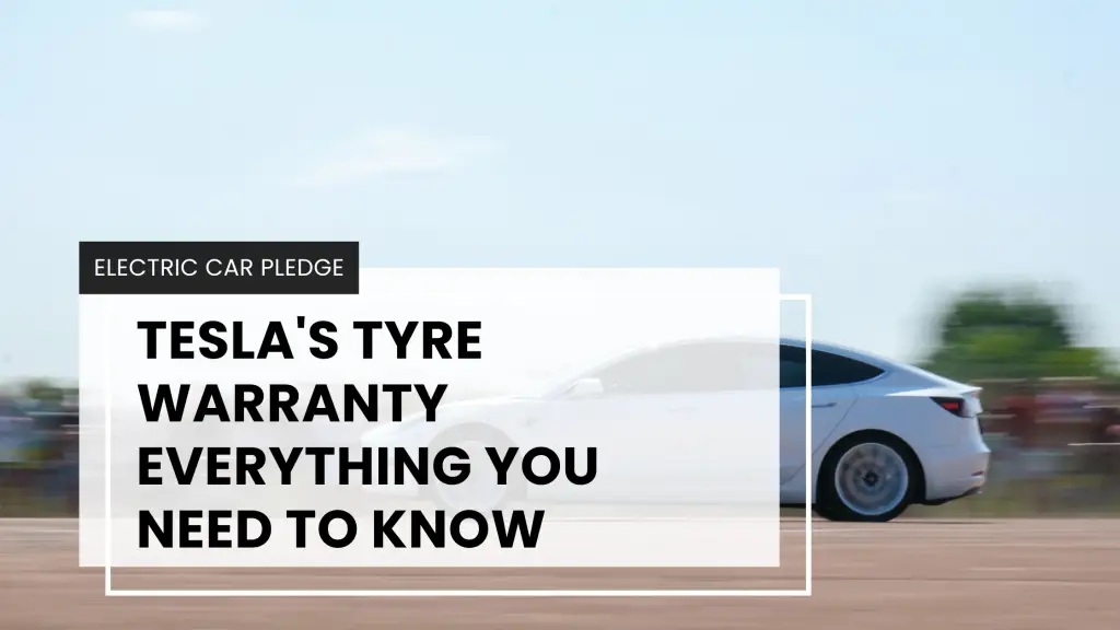 Garantía de neumáticos de Tesla | Todo lo que necesitas saber