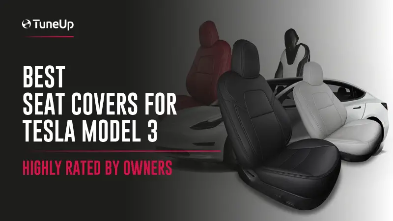 Las 5 mejores fundas de asiento para Tesla Model 3 (altamente calificadas por los propietarios)