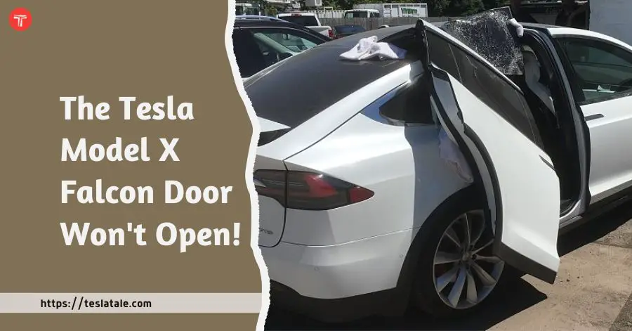 ¡La puerta del Tesla Model X Falcon no se abre! [Resolved]