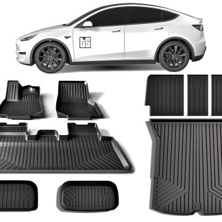 Alfombrillas para maletero y asiento trasero del modelo Y - 3D Extreme Performance - 5 plazas